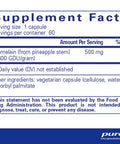 Pure Encapsulations Bromelain 2400 500 mg 60 vcaps