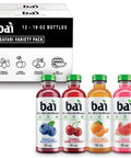Bai Antioxidant Infused Water Beverage, Molokai Coconut, with Vitamin C and No Artificial Sweeteners, 18 Fluid Ounce Bottle, 12 Pack