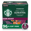 Starbucks K-Cup Coffee Pods, Dark Roast Hot or Iced Coffee, French Roast, 96 Keurig Pods