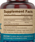 Deva Vegan Probiotic with FOS Prebiotics Supplement - 2 Billion CFU with 100 MG of Prebiotics Per Serving for Men & Women - Non-Dairy Gluten - Naturally Shelf Stable - 90 Capsules