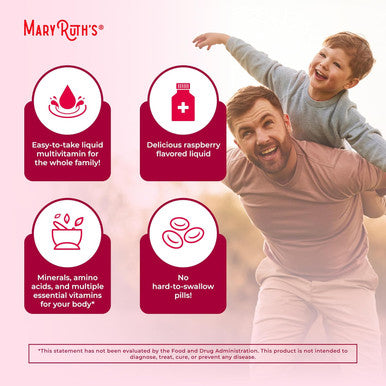 Maryruth Organics Multivitamin For Women Men & Kids Vegan, Sugar Womens Multivitamin & Multimineral Beauty & Energy Women'S Multivitamin Non-Gmo 15.22 Fl Oz