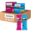 RXBAR High Protein Bars, Gluten Free, Protein Snacks, Variety Pack (10 Bars)