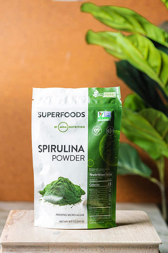MRM Super Foods - Spirulina Powder, 8.5 Ounce