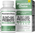 Physician'S Choice Bloat & Gas Probiotic 5-in-1 Proactive Support + Daily Relief - Digestion & Gut Health - Herbals Digestive Enzymes Post & Prebiotics - Gas Relief for Adults - Women & Men - 45ct