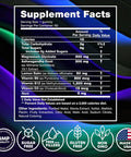 JOYLI Nutrition Magnesium Glycinate Gummies with Vitamins B6, B12 & D3 - 60 Gummies