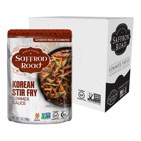 Saffron Road Lemongrass Basil Simmer Sauce, 7 oz