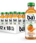Bai Antioxidant Infused Water Beverage, Molokai Coconut, with Vitamin C and No Artificial Sweeteners, 18 Fluid Ounce Bottle, 12 Pack