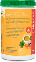 Organika Chicken Bone Broth Powder- Range And Vegetarian Fed Chickens- Keto Friendly, High Protein And Mineral Content- 300G