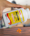 TIME-CAP LABS, INC. Timely Regular Strength Aspirin 325Mg - 1000 Enteric Coated Tablets - Compare To The Active Ingredient In Ecotrin - Pain Reliever For Minor Aches And Pains, Fever Reducer - Made In Usa