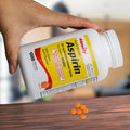 TIME-CAP LABS, INC. Timely Regular Strength Aspirin 325Mg - 1000 Enteric Coated Tablets - Compare To The Active Ingredient In Ecotrin - Pain Reliever For Minor Aches And Pains, Fever Reducer - Made In Usa