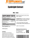 BulkSupplements Eyebright Extract Powder - Eye Bright Extract - Eye Supplements - Eyebright Herb Supplement - Eye Health Supplements for (100 Grams - 3.5 oz)