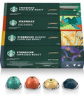 Starbucks by Nespresso Vertuo, Blonde & Medium Roast Variety Pack Coffee, 30-count Coffee Pods, Brews 7.8 oz.