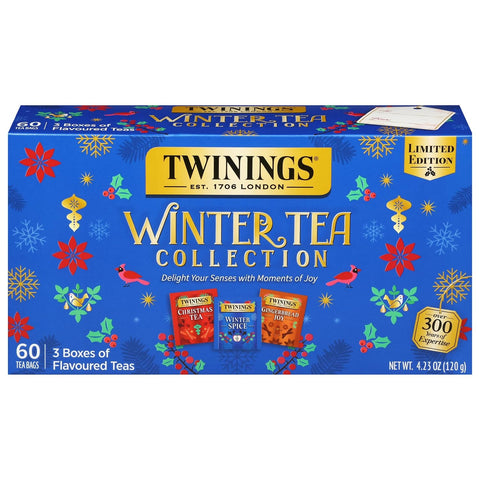 Twinings Lemon & Ginger, Caffeine-Free Herbal Tea Bags, 100 CT Box (1 Pack) | Spicy & Tangy, Ginger, Lemon Peel, Lemongrass, Blackberry Leaves, Soothe Digestion, 100 Foil Lined Individually Wrapped Bags