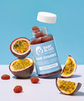 Baby Blues Postpartum Hair Loss Vitamins - Passion Fruit Gummies With Biotin, Collagen, & Folate