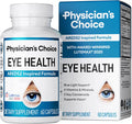 Physician'S Choice Areds 2 Eye Vitamins - Lutein Zeaxanthin & Bilberry Extract - Supports Eye Strain Dry Eyes and Vision Health - 2 Award-Winning Clinically Proven Eye Vitamin Ingredients - Carotenoid Blend