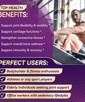 Aumeto Glucosamine Enhanced Formula with MSM Chondroitin Turmeric Collagen- for Joint Comfort Cartilage Flexibility - Made in The US