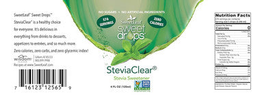 Sweetleaf Sweet Leaf Sweet Drop SteviaClear Sweetener 4 oz bottle