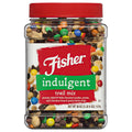 Fisher Snack Tex Mex Bulk Trail Mix, 30 oz (Pack of 1); Hot & Spicy Peanuts, Almonds, Salsa Corn Sticks, Sesame Sticks, Chili Bits and Pepitas; Trail Mix Snacks, Snacks for Adults