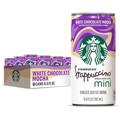 Starbucks Frappuccino, Vanilla Iced Coffee Drink, 9.5oz Bottles (4 Pack)