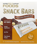 California Gold Nutrition Foods - Peanut & Dark Chocolate Chunk Bars, 12 Bars, 1.4 Oz (40 G) Each