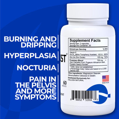 Hallusa Natural Prostate Supplements Hallprost. Prostate Infection. Saw Palmetto. The Most Recommended Prostate Supplement For Men 60 Capsules