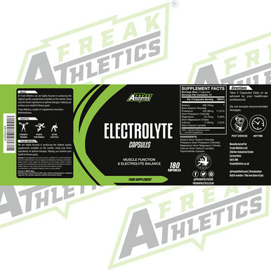 Electrolyte Tablets 180 - Premium Electrolytes - Suitable for Both Men & Women - Made in The UK