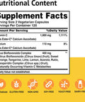 American Health Ester-C 500 mg with Citrus Bioflavonoids - 240 Capsules - Gentle On Stomach, Non-Acidic Vitamin C - Non-GMO, Gluten Free - 120 Servings