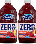 Ocean Spray ZERO Sugar Mixed Berry Juice Drink Cranberry Juice Drink Sweetened with Stevia 64 Fl Oz Bottle