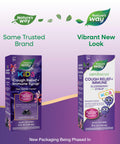 Nature'S Way Sambucus Kids Cough Relief (1) Immune Syrup Feel Better Faster(1) Clinically Proven South African Geranium With Elderberry Extract Vitamin C & Zinc Gluten Free Vegan 4 Fl Oz