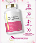 Carlyle Myo-Inositol & D-Chiro Inositol 2060Mg | 150 Capsules | Non-Gmo, Gluten Free Supplement