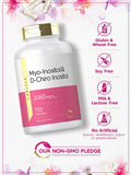 Carlyle Myo-Inositol & D-Chiro Inositol 2060Mg | 150 Capsules | Non-Gmo, Gluten Free Supplement