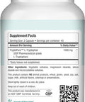 Maxi Health L-Tryptophan 500mg - Pharmaceutical Grade - Mood & Sleep Formula - 90 Capsules - Kosher