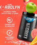 EFX Sports Karbolyn Fuel | Fast-Absorbing Carbohydrate Powder | Carb Load, Sustained Energy, Quick Recovery | Stimulant Free | 18 Servings (Fruit Punch)