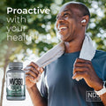 Nds Nutrition Mv360 For Men, 5-In-1 Complete Multivitamin For Men With Essential Mens Vitamins For Energy, Digestion, Toning, Immune Support, And Mens Health & Vitality, 60 Tablets, 30 Servings