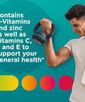 Centrum Men'S Multivitamin Gummies Tropical Fruit Flavors Made From Natural Flavors 100 Count 50 Day Supply