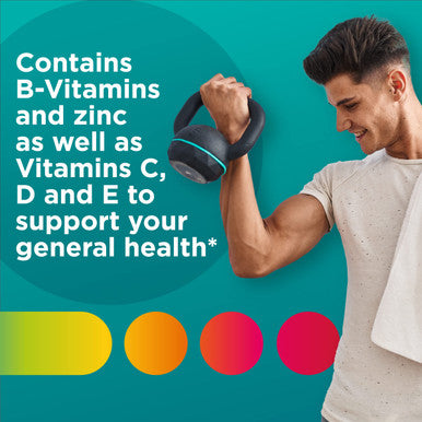 Centrum Men'S Multivitamin Gummies Tropical Fruit Flavors Made From Natural Flavors 100 Count 50 Day Supply