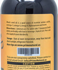 PRIME NATURAL Organic Black Seed Oil 4Oz - Cold Pressed Unrefined High Thymoquinone 1.7% Usda Certified - Turkish Origin Potent Nigella Sativa Liquid - Vegan Omega 3 6 9, Antioxidant Immune Boost Joints Skin Hair