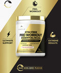Carlyle Bcaa Amino Acids Powder | 7G Bcaa Pre Workout | Fruit Punch Flavor | Non-Gmo And Gluten Free Supplement