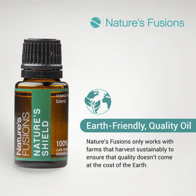 Natures Fusions Natures Shield 100% Pure & Essential Oil Blend 5 Fl Oz