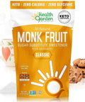 Health Garden Monk Fruit Sweetener, Golden, 2.5lbs Bag ÃƒÂ¢Ã¢â€šÂ¬Ã¢â‚¬Å“ 1:1 Monk Fruit Sugar Substitute with Erythritol ÃƒÂ¢Ã¢â€šÂ¬Ã¢â‚¬Å“ Zero Calorie Monkfruit Sweetener Pure ÃƒÂ¢Ã¢â€šÂ¬Ã¢â‚¬Å“ Ideal for Baking, Keto Friendly, Non-GMO, Kosher
