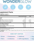 WONDERCOW Hair Skin and Nails Vitamins w/Bovine Colostrum Collagen Hyaluronic Acid Biotin Zinc and Lactoferrin Supports Faster Hair Growth Stronger Nails and Glowing Skin (30 Servings Capsule)