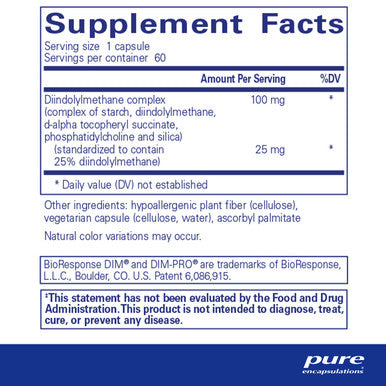 Pure Encapsulations DIMPRO 100 60 vegcaps