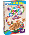 Cinnamon Toast Crunch Breakfast Cereal Cup, Single Serve Cereal, 2 oz (Pack of 12)