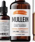 SIRUNES Mullein Leaf Extract 2Oz - Verbascum Thapsus Liquid Supplement - Herbal Tincture Promoting Lung, Respiratory & Digestive Wellness - Natural Sleep Support - Vegan 2 Fl Oz