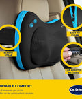 Dr. Scholl'S Multi-Purpose Massage Pillow With Heat Therapy, Versatile Massage Tool For Assisted Pain Relief And Deep Relaxation, Overheat Protection, Auto Shut-Off, Velcro Strap For Easy Fit