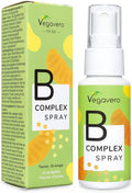 Vitamin B Spray Vegavero Ãƒâ€šÃ‚Â® | 120 Sprays | NO Synthetic Additives | All 8 Essential B Vitamins | 100% Vegan | Immune & Nervous System Support*