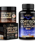 NUTRAHARMONY Cortisol Support Complex & Himalayan Shilajit Resin