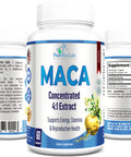 YUMMYVITE Maca Root Capsules - Concentrated 4:1 Extract (Equivalent To 1,600Mg Per Capsule) Lepidium Meyenii - 60 Capsules