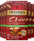 Twinings Lemon & Ginger, Caffeine-Free Herbal Tea Bags, 100 CT Box (1 Pack) | Spicy & Tangy, Ginger, Lemon Peel, Lemongrass, Blackberry Leaves, Soothe Digestion, 100 Foil Lined Individually Wrapped Bags