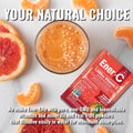 Ener-C Tangerine Grapefruit Multivitamin Drink Mix Powder Vitamin C 1000Mg & Electrolytes - Real Fruit Juice Natural Energy & Immune Support For Women & Men - Non-Gmo Vegan & Gluten - 30 Count